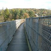 Moncreiffe Island and Railway Bridge