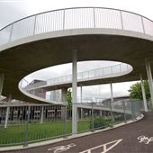 Anderston Footbridge and cyclepath